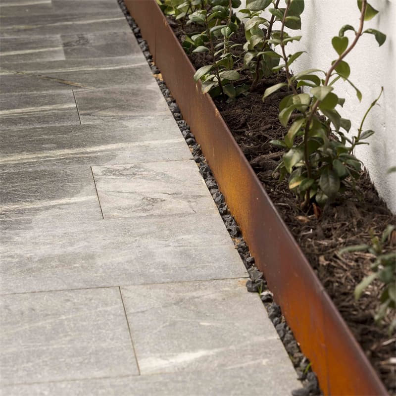 Customized Garden Metal Edging Ideas