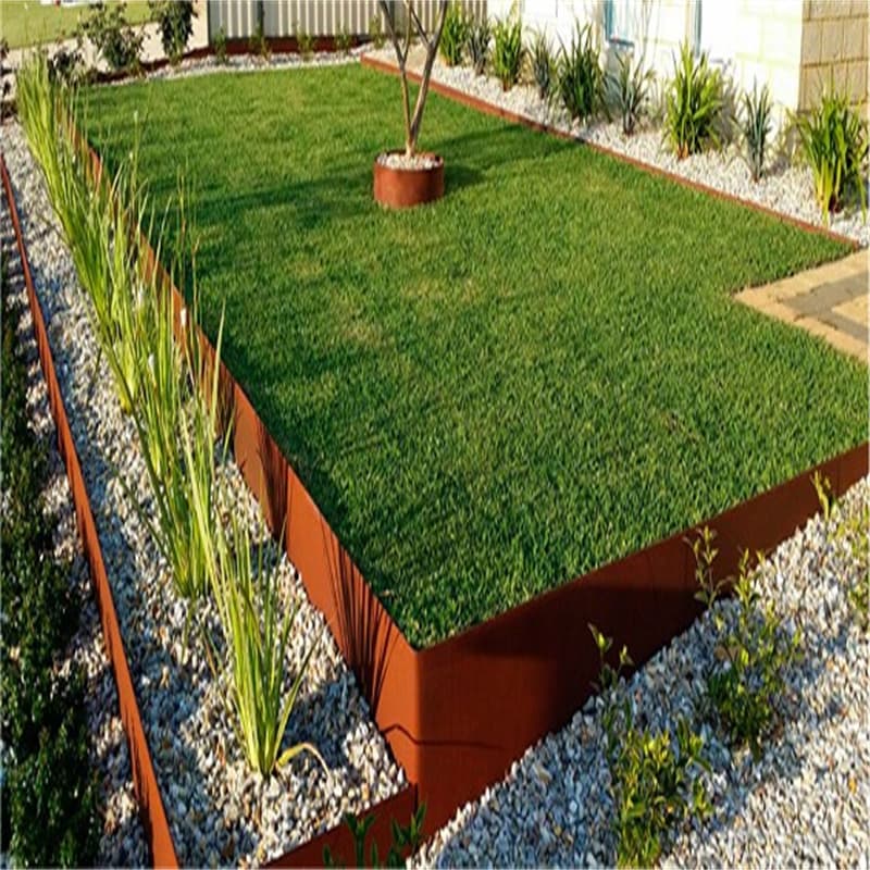 Customized Garden Metal Edging Ideas